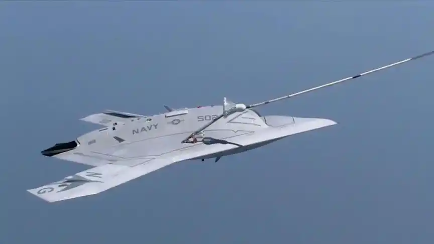 应该来说这是目前最先进的无人机x47b