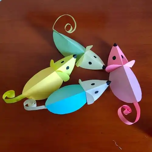 抗疫行动:寒假我们一起学之《手工制作_小老鼠》