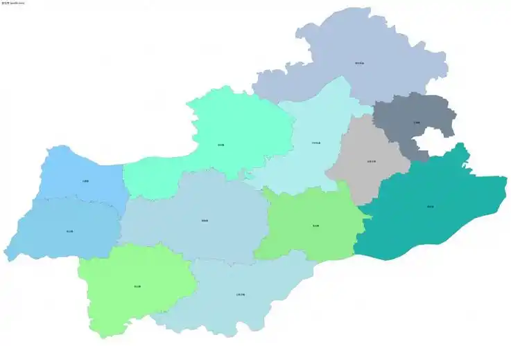 安丘市边界地图