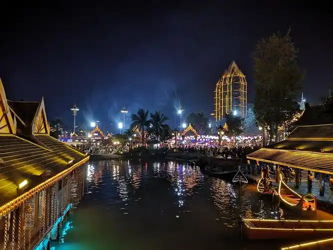 告庄星光夜市,湄公河六国水上市场