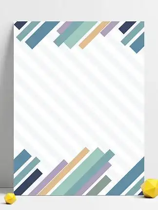 彩色条纹工作牌背景