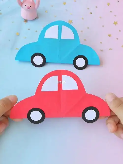 小汽车父亲节手工