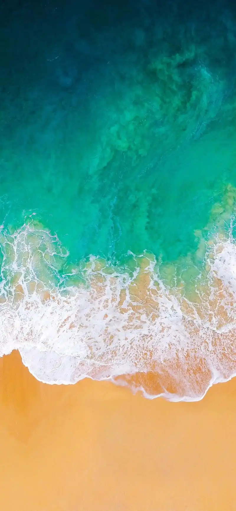 自从ios11后苹果ios系统很少更新风景壁纸,最近叫小伙伴 - 抖音