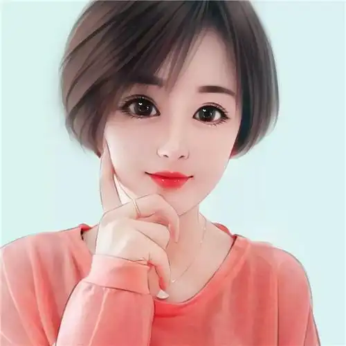 气质简单手绘女生头像动漫