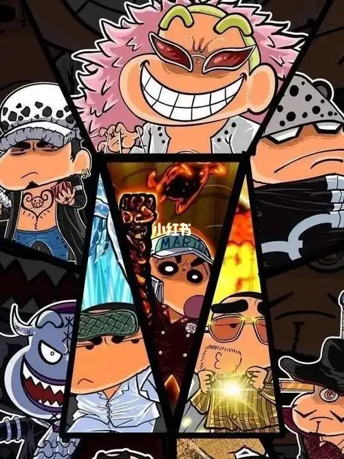 跨界cosplay海贼王蜡笔小新篇