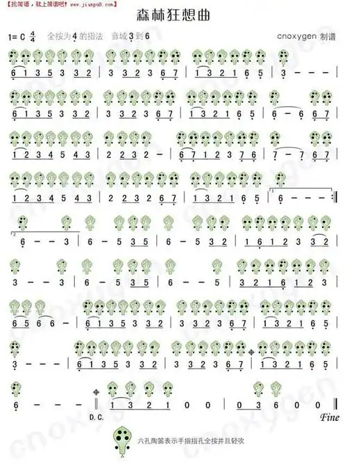 森林狂想曲其他曲谱