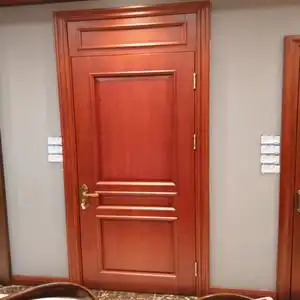 福满门 原木门 红胡桃木  fm-095