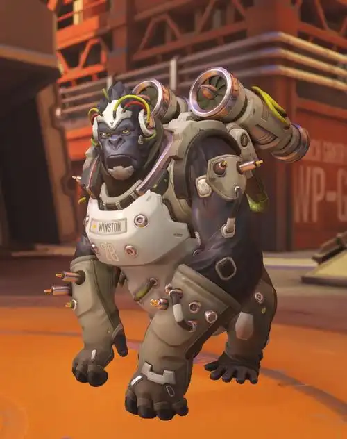 守望先锋皮肤鉴赏温斯顿