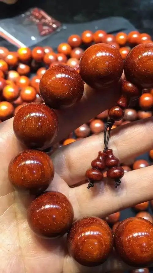 小叶紫檀2.0纯正鸡血红高油密再出成品20条看上的快美到极致