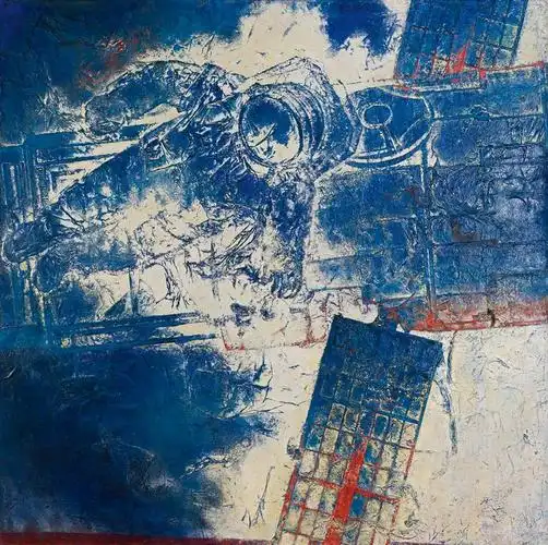 第13届全国美展之综合材料绘画作品展