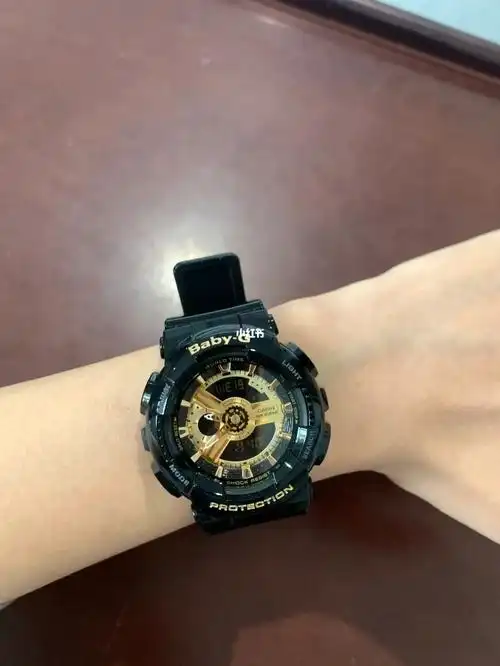 卡西欧baby-g黑金