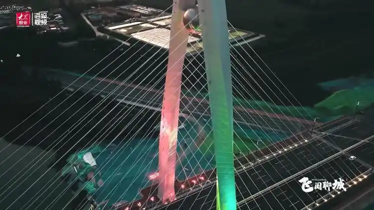 飞阅聊城①大片来袭航拍聊城网红桥美爆了