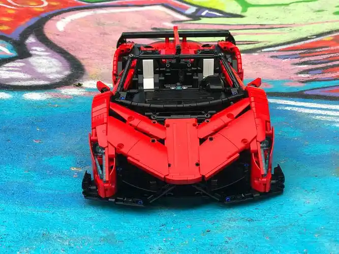 moc-兰博基尼威尼诺跑车-50周年纪念-积木高手-乐高免费图纸说明书