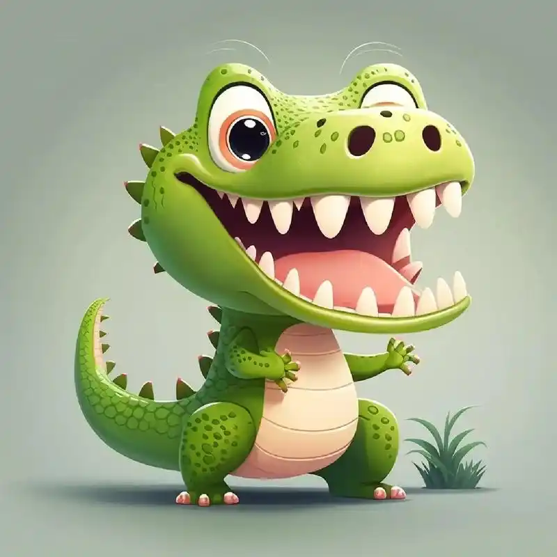 小鳄鱼头像 00嗨!