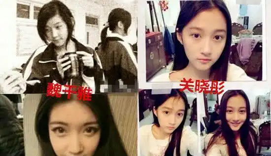 网曝鹿晗前女友魏千雅美照,长相和关晓彤非常相似?