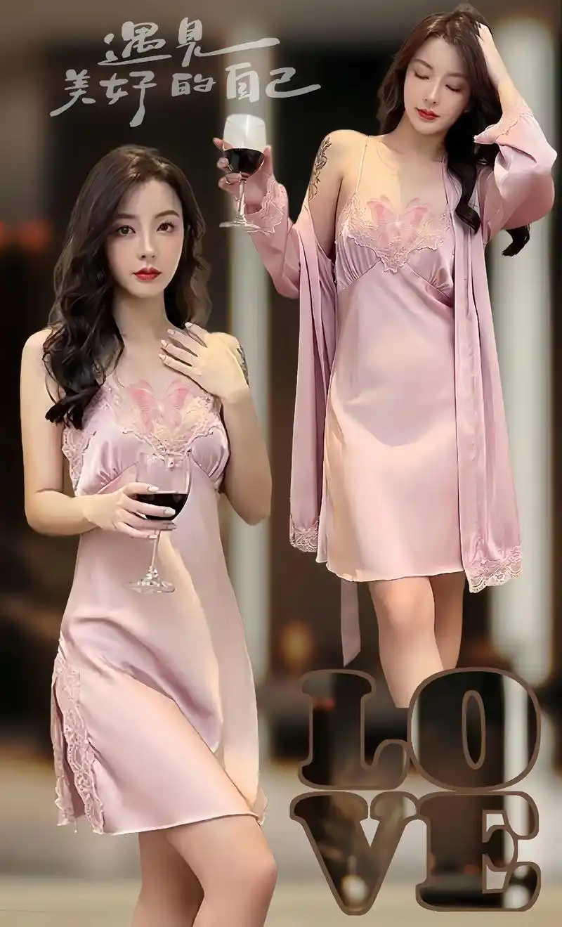 新款蕾丝花边吊带睡裙.#创作灵感 #这也太好看了吧!新款蕾丝 - 抖音