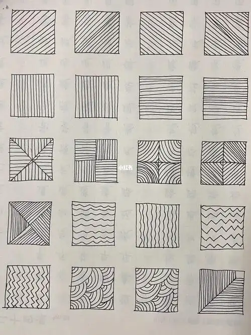 线条练习13_绘画_杭州攻略_绘画小白想入门_兴趣爱好_绘画