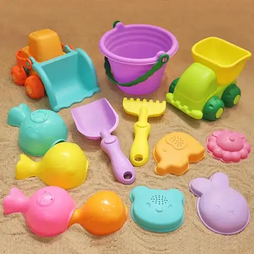 定制儿童宝宝洗澡玩具戏水游泳玩沙子挖沙工具铲子沙滩玩具套装男女孩