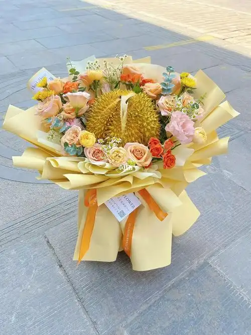 榴莲花束许昌花店