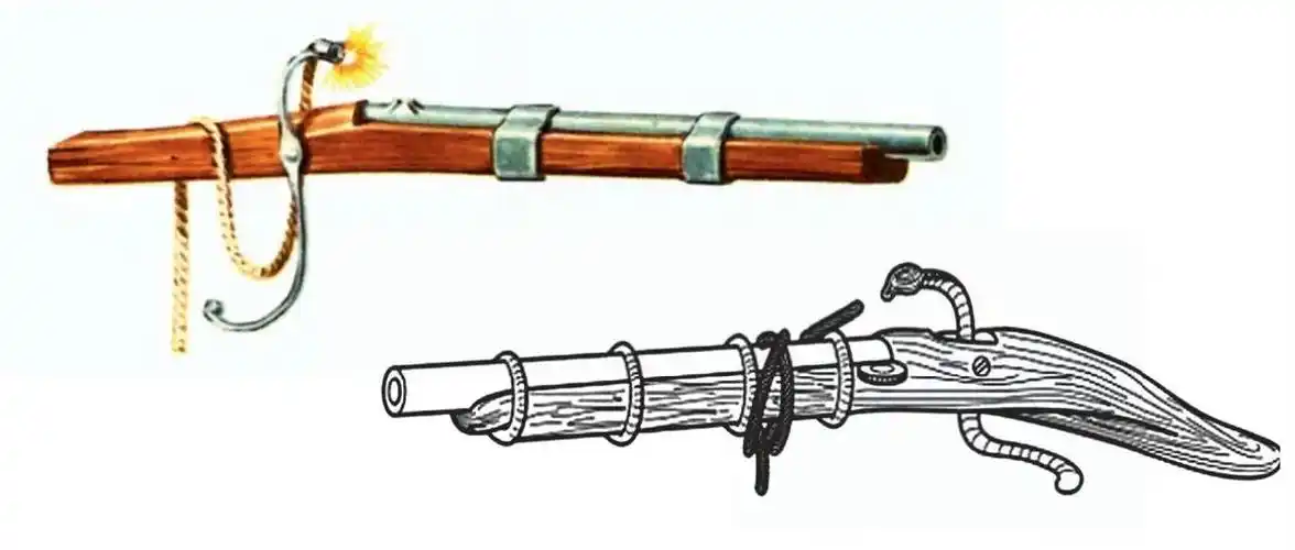 火绳枪枪机演变史