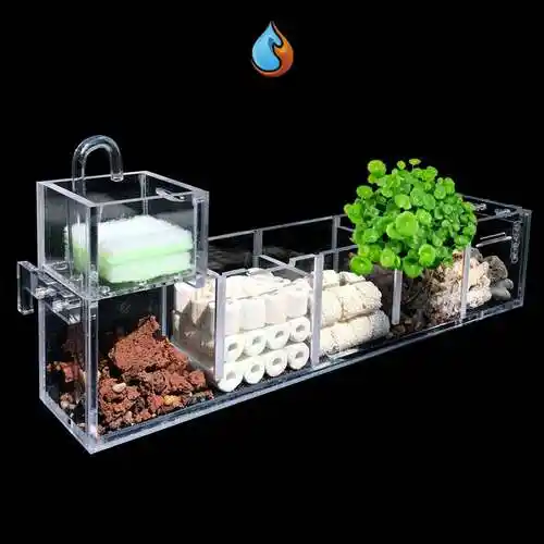 滴漏盒滴流大盒鱼缸水滴滤盒外置过滤溢流顶部过滤设备