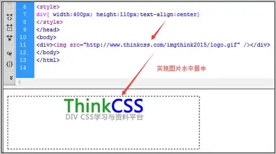 text-align:center}为了看到图片居中造诣,配置对象宽度和高度2,html