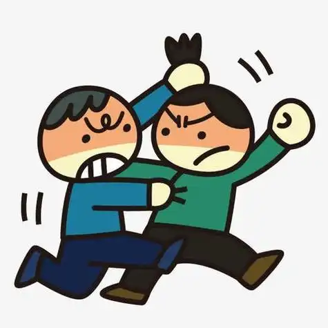 打人的动画图片搞笑 - 海绵宝宝卡通头像!