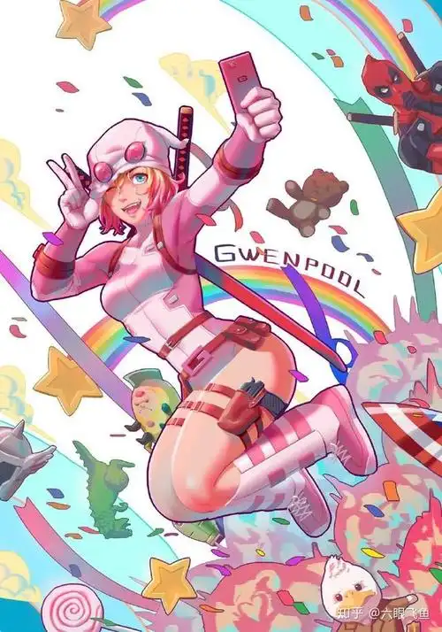 比死侍还受欢迎的漫威新角色可爱又迷人的反英雄格温侍