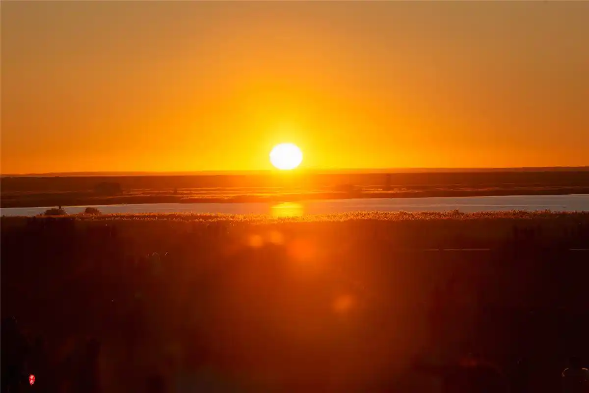 居延海每到10月清晨超万人在这里汇集只为追逐最美曙光