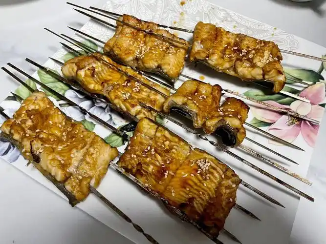 自制日式活鳗鱼烧烤