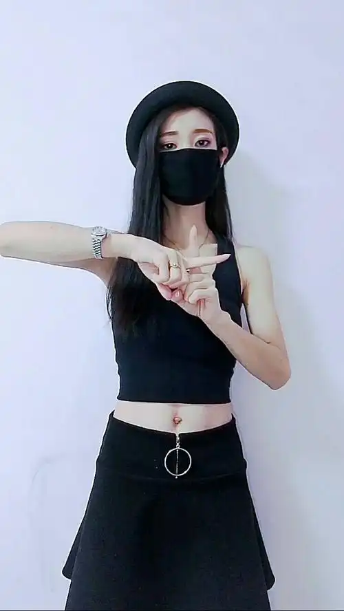 手势舞#白皙帅气小姐姐的帅气手势舞