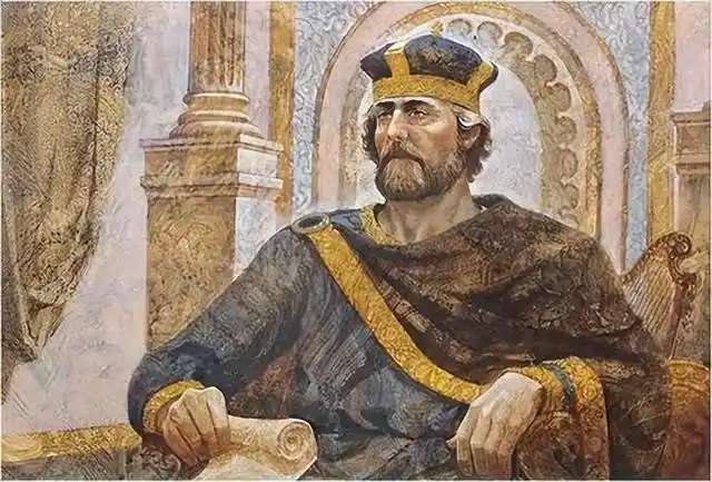 大卫王大卫非常虔诚,英勇善战,经过一些小分裂,他再一次统一迦南地区