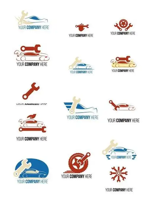 跑车,汽车维修,汽车修理,汽修logo设计,商标设计,标志设计,创意logo