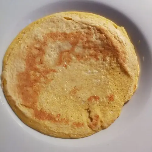 何以飞花落做的玉米面鸡蛋饼