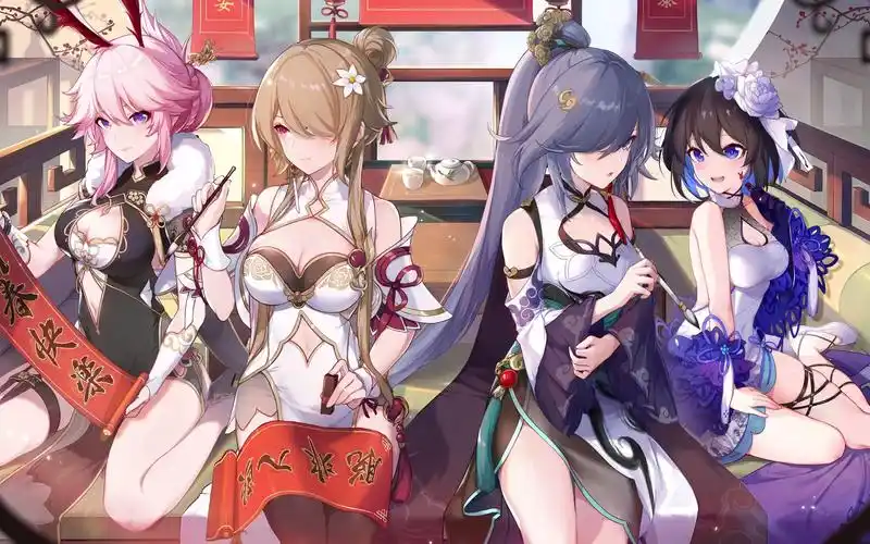 崩坏三 新春贺图 - 4k