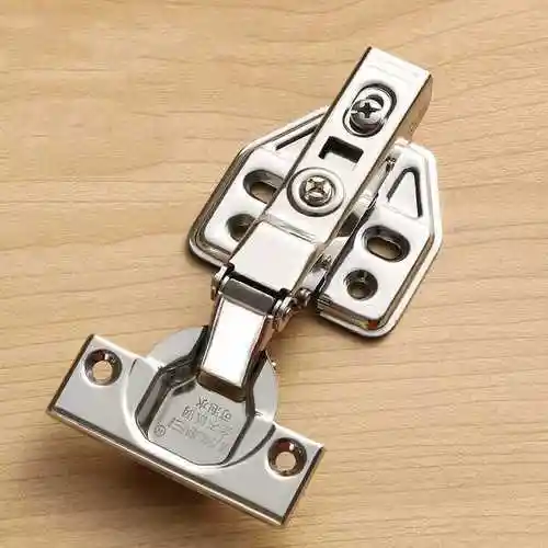 铰链304不锈钢合页铰链弹簧阻尼液压缓冲橱柜衣柜门中弯大弯弹簧