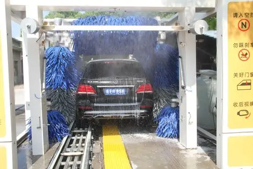 德宪伟dxw-sf-7七刷隧道式全自动电脑洗车机