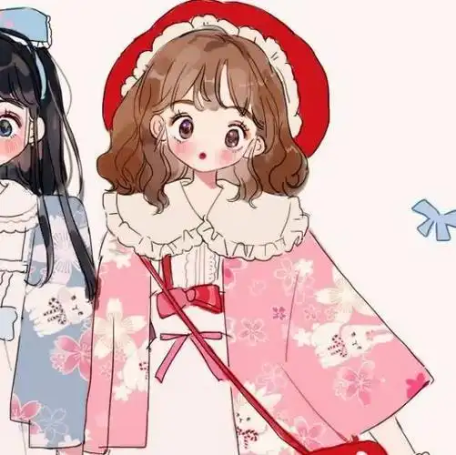 漫画小姐妹头像 姐妹头像图片大全 -【爱个性】