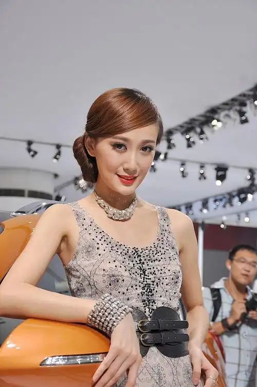 广州国际车展——车模01 健美