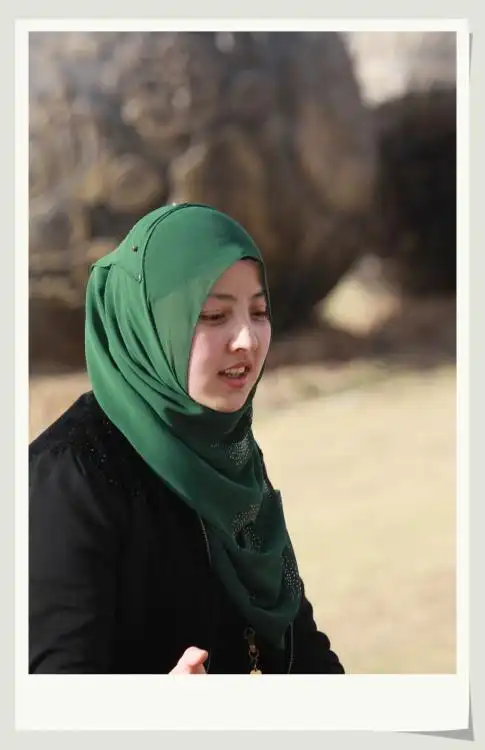 撒拉族美女迷人图片