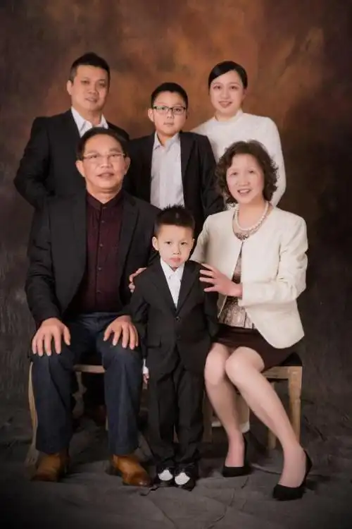 三代人的温暖,温馨一家人.