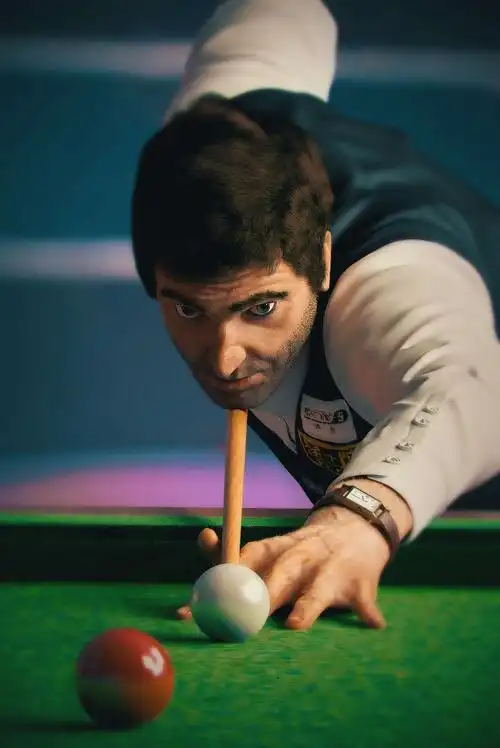 斯洛克 台球 线下班学员作品|三维|人物/生物|深夜工作室 - 原创作品