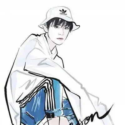 易烊千玺动漫头像帅气图片大全_明星头像_头像屋