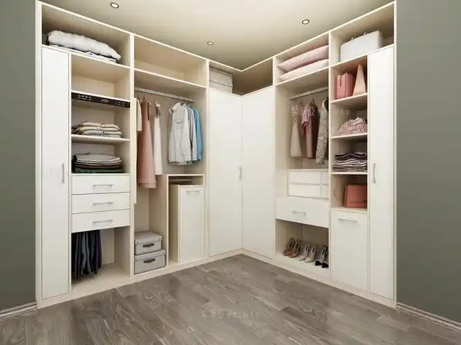 l型衣帽间效果图片,衣帽间定制效果图-索菲亚商城