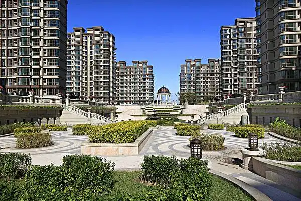 现代住宅小区景观图片