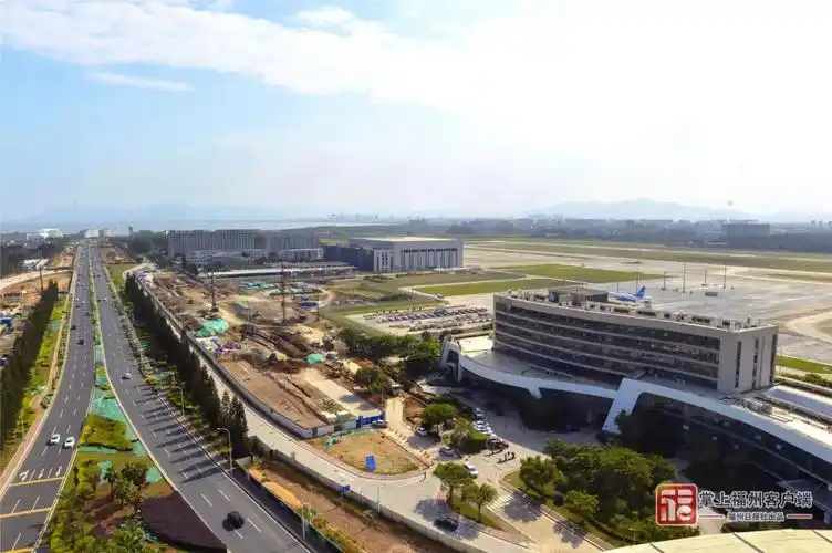 建设中的福州长乐国际机场二期扩建工程.池远 摄