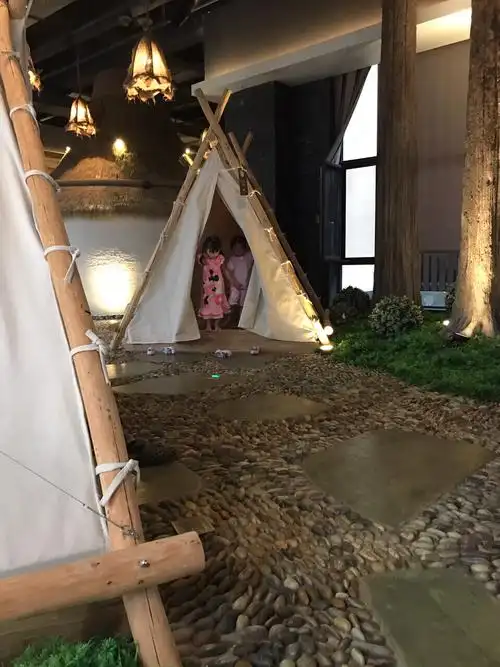 沈阳清河半岛1日游～～ 90一楼,游泳区和儿童嬉水区,提示泳池必须带