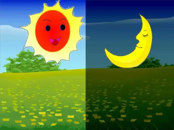 幼儿园课件:《太阳和月亮》.ppt