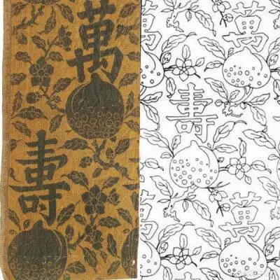 传统纹样——桃子纹
