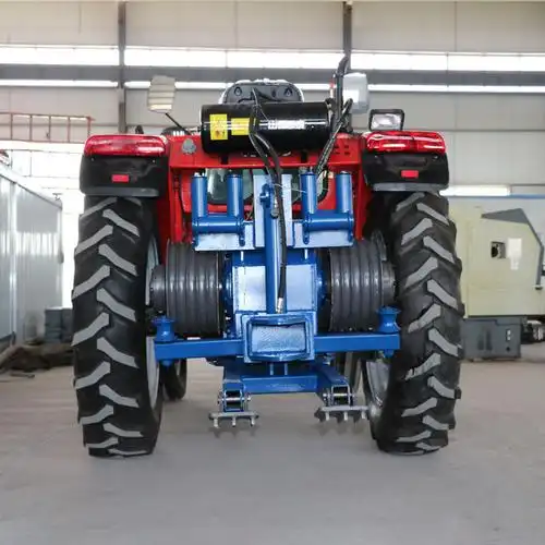 厂家直销拖拉机改装平轮绞磨牵引机大牵引力15吨拖拉机绞磨